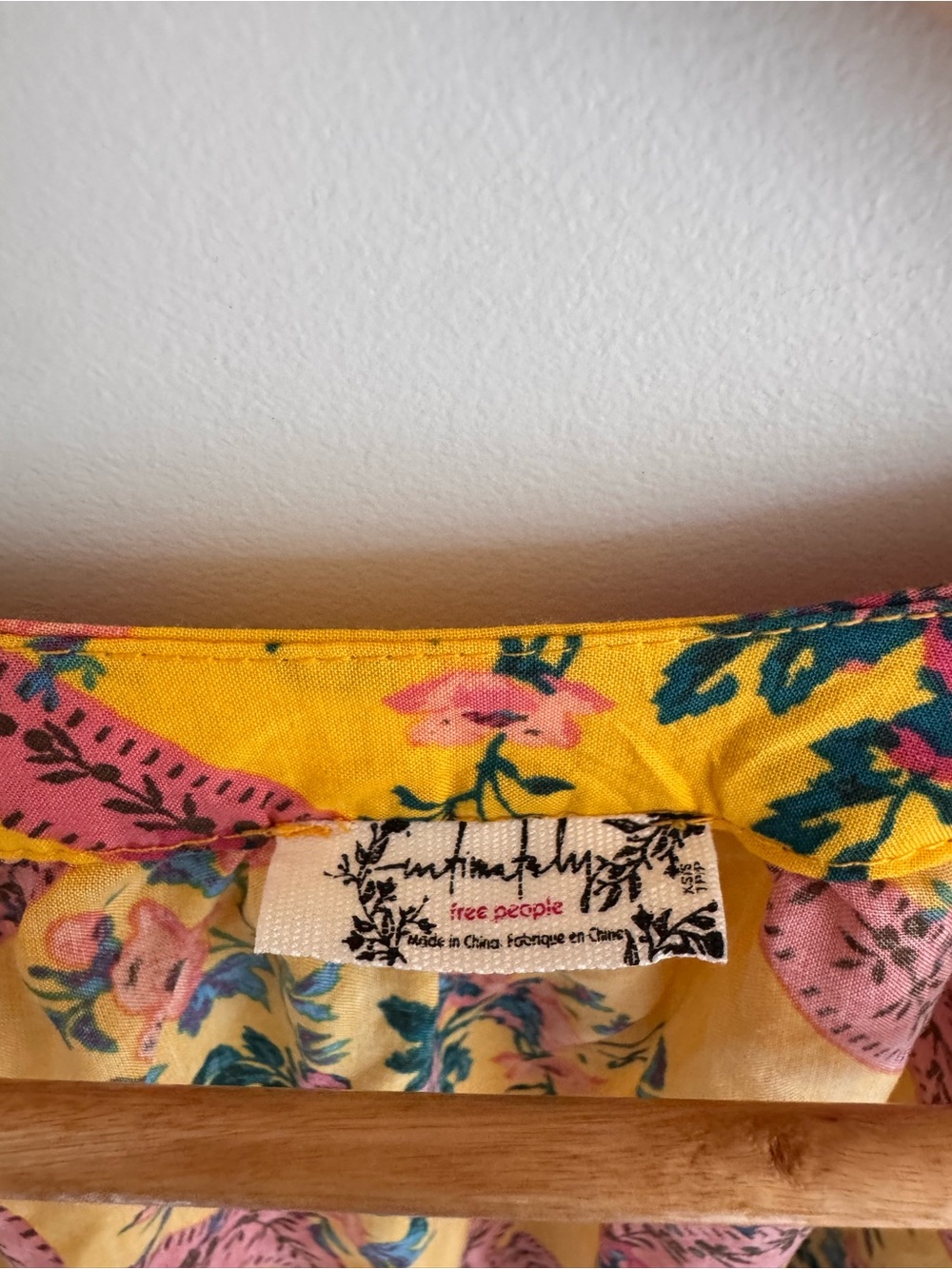 Free People Yellow Floral Robe - Picture 5 of 9